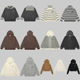 Rest&Recreation crocheted hooded zip-up knit cardigan-5099  